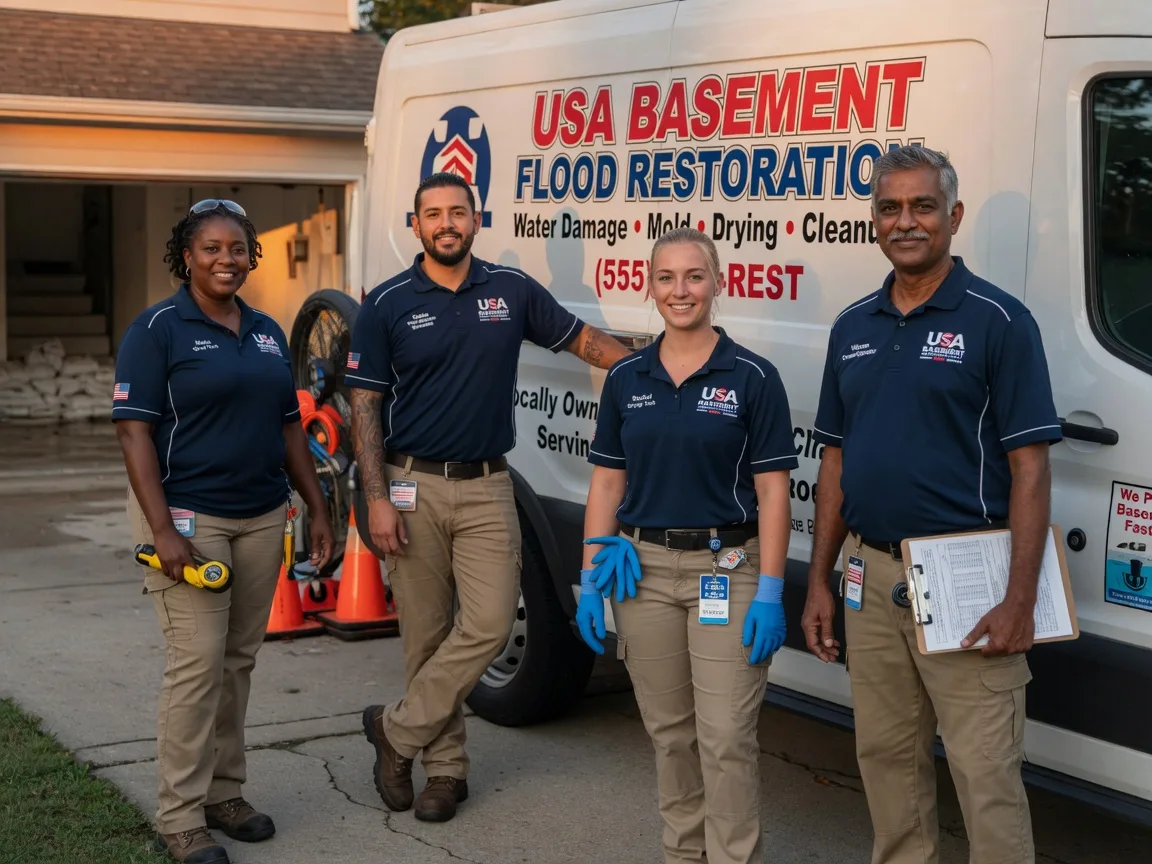 Basement Flood Cleanup company in Hahnville, LA