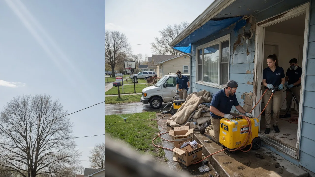 Basement Flood Cleanup in Hahnville, LA near me